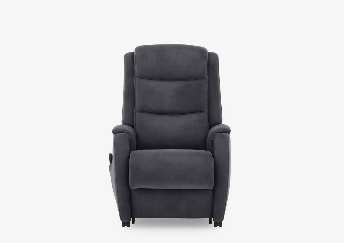 TV-Sessel anthrazit Microfaser B/H/T: ca. 72x109x82 cm