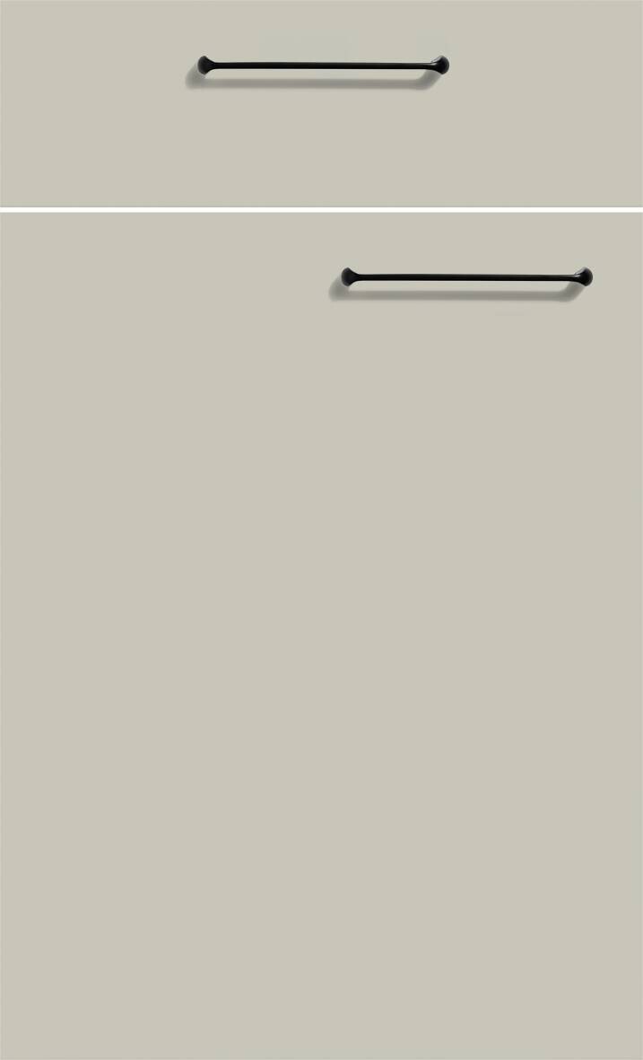 Express Küchenblock Clean hellgrau Lacklaminat supermatt B/H/T: ca. 280x225x60 cm