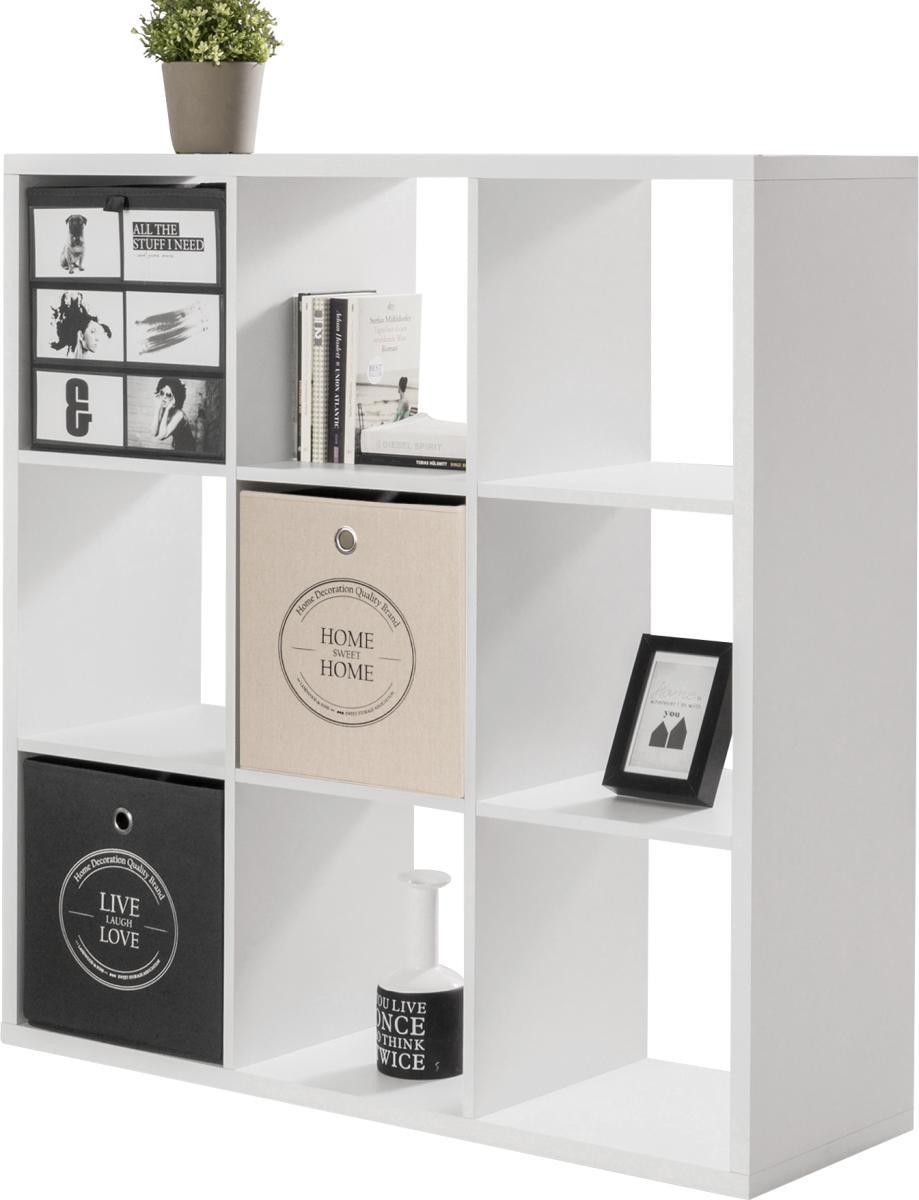 Raumteiler Max weiß B/H/T: ca. 107x107x33 cm