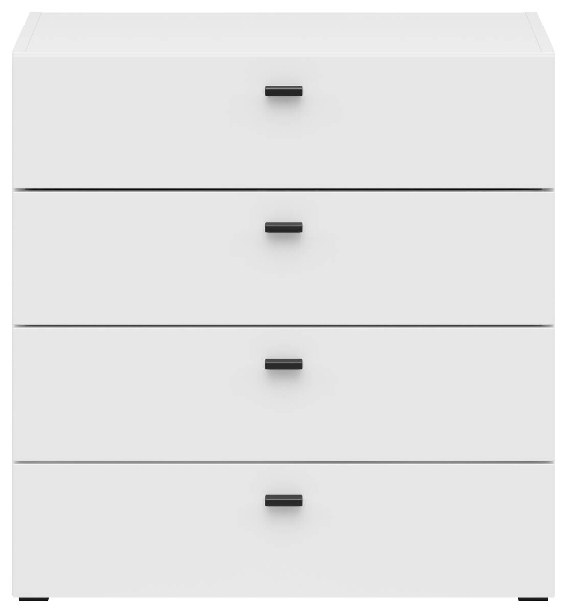 Schubkastenkommode System 64 weiß matt B/H/T: ca. 64x64x35 cm