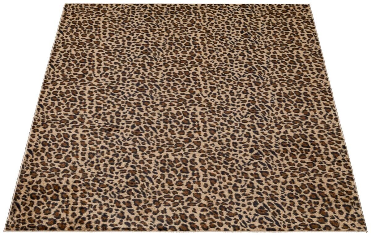 Fellimitat Leo braun B/L: ca. 120x160 cm