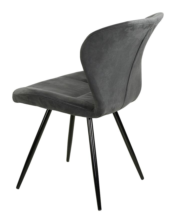 Stuhl  anthrazit Vintage B/H/T: ca. 54x86x64 cm