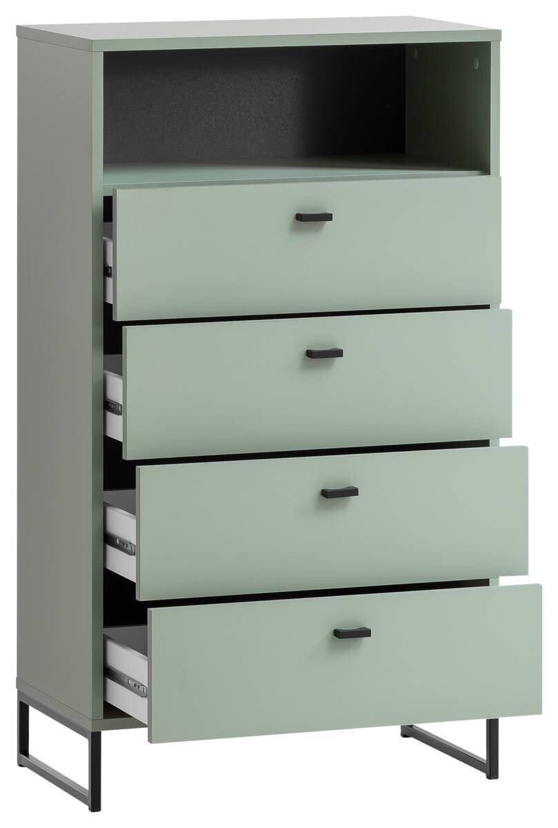 Midischrank Janne Pistazie B/H/T: ca. 60,2x103,9x33 cm