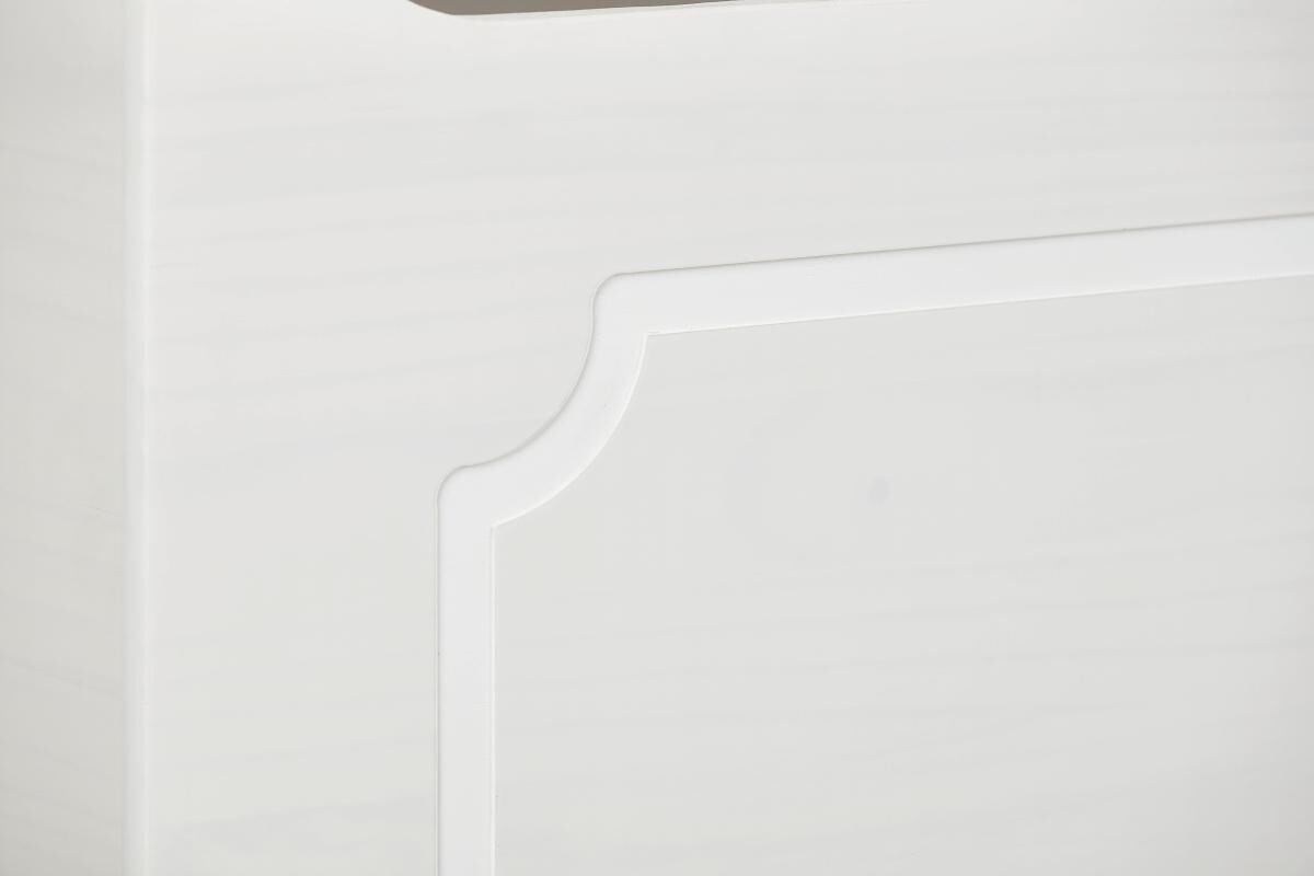 Truhe Emel weiß Kiefer B/H/T: ca. 53x47x89 cm