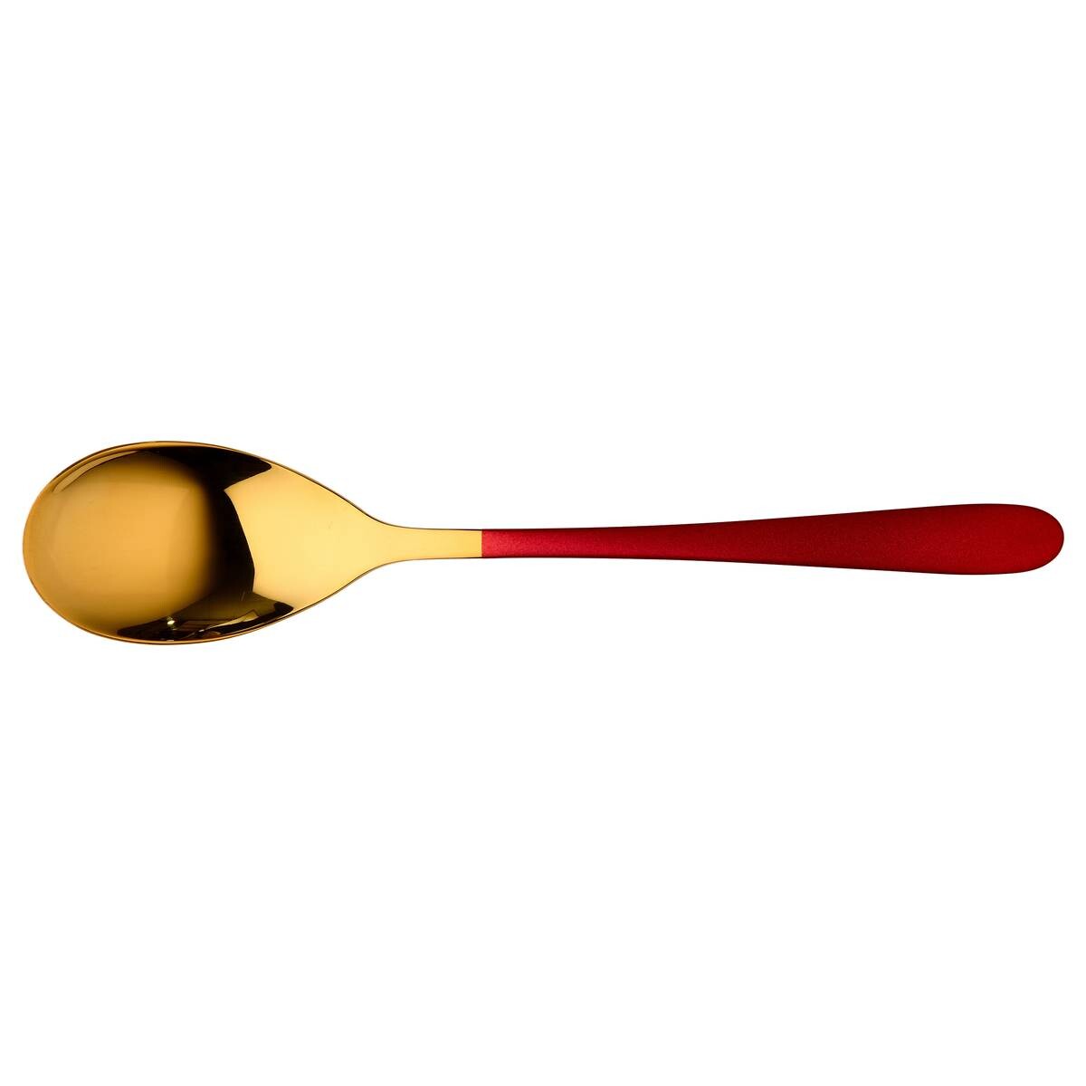 BERGNER Besteckset Lisboa red rot Edelstahl 16 tlg.