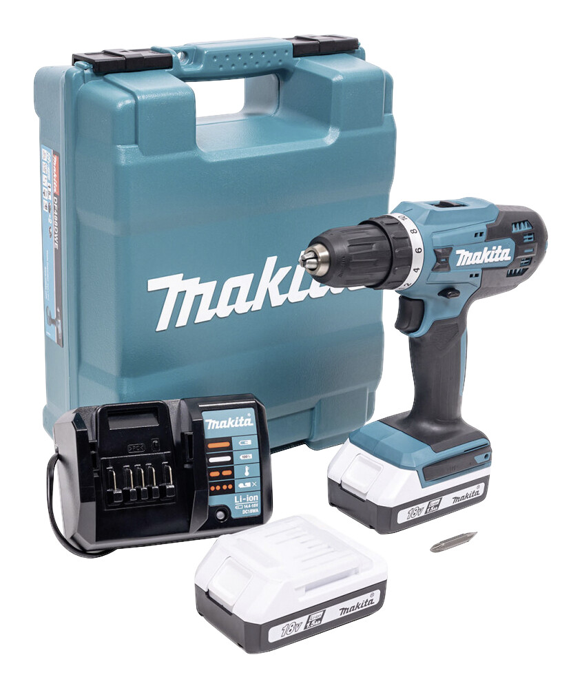 Makita Akku-Bohrschrauber DF488D ca. 18 V