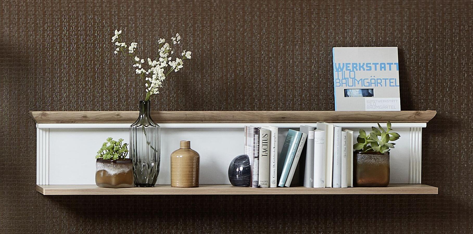 Wandboard Jasmin Eiche Artisan Nachbildung Pinie Nachbildung B/H/T: ca. 142x29x20 cm