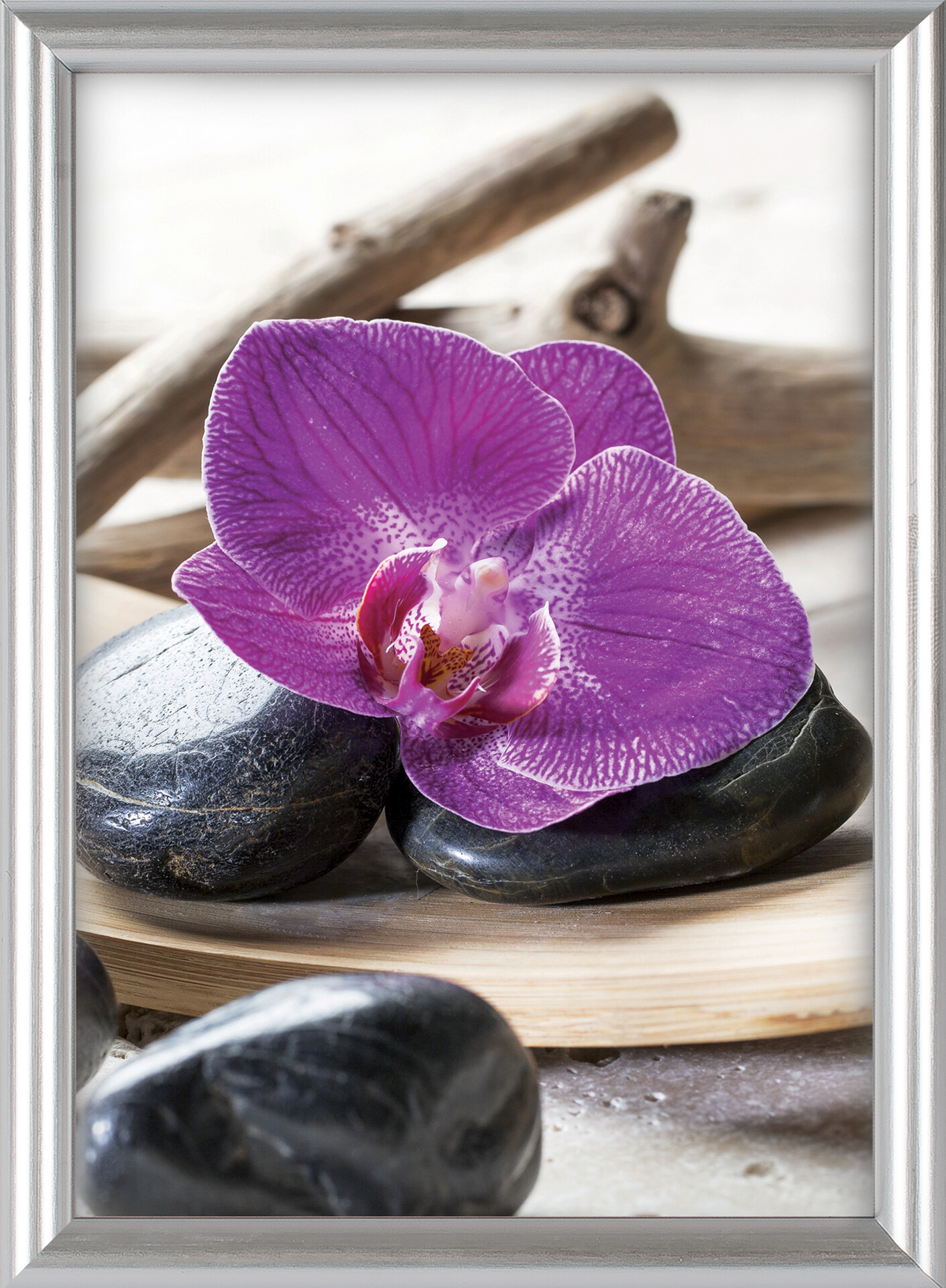 The Wall Bilderrahmen silber Kunststoff B/L: ca. 40x50 cm