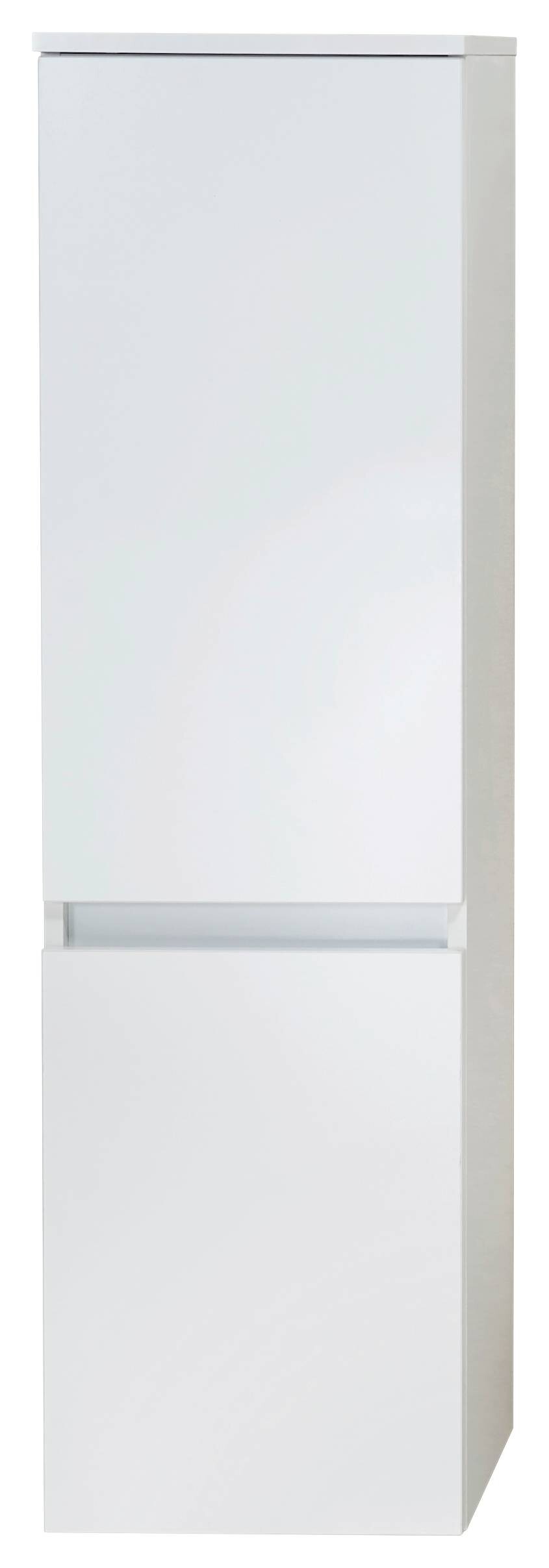 Midischrank Quickset 360 weiß glanz B/H/T: ca. 35x124,5x33 cm Midischrank Quickset 360 weiß glanz B/H/T: ca. 35x124,5x33 cm