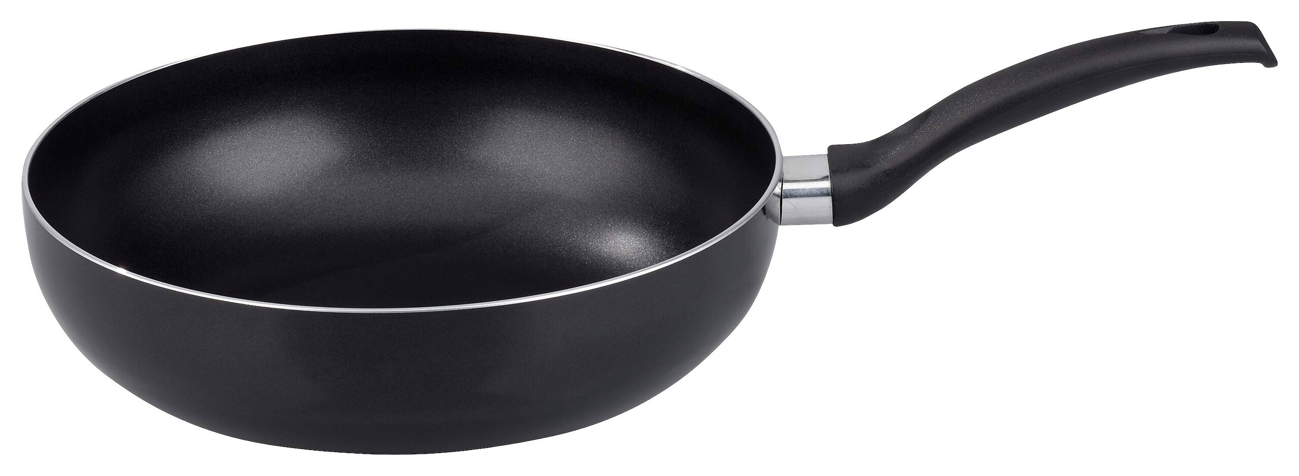 ELO Wokpfanne schwarz Aluminium ELO Wokpfanne schwarz Aluminium