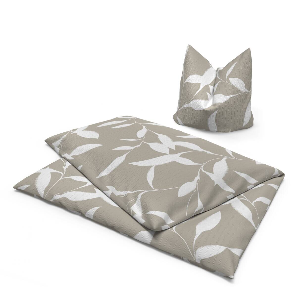 Microfaser Bettwäsche Seersucker