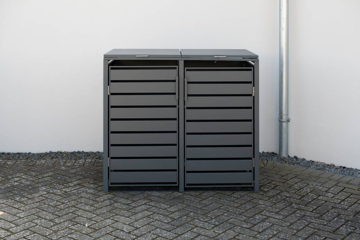 Westmann Mülltonnenbox2-fach Kubus