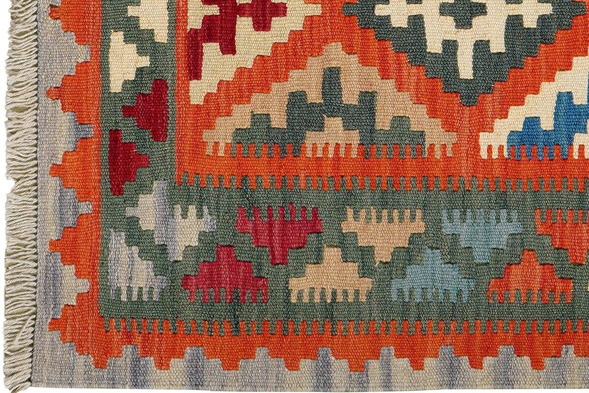 PersaTepp Teppich Kelim Gashgai grün B/H/L: ca. 82x1x122 cm