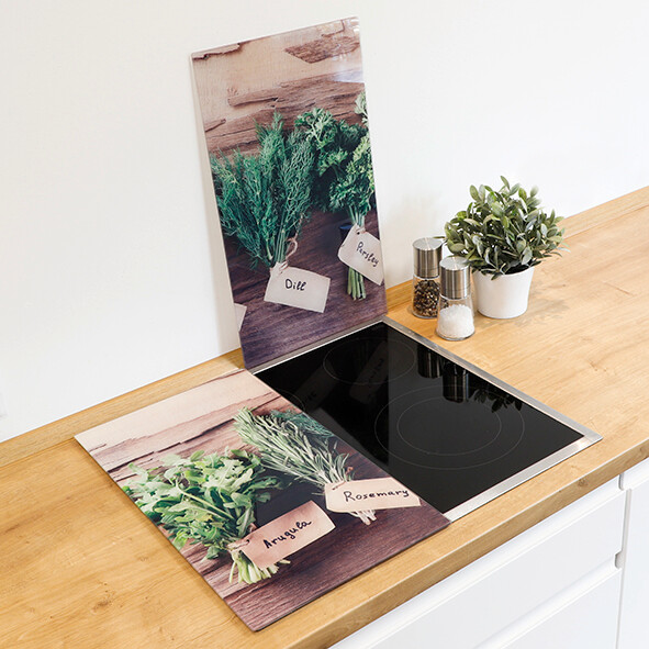 HI Herdblende-/Abdeckplatte