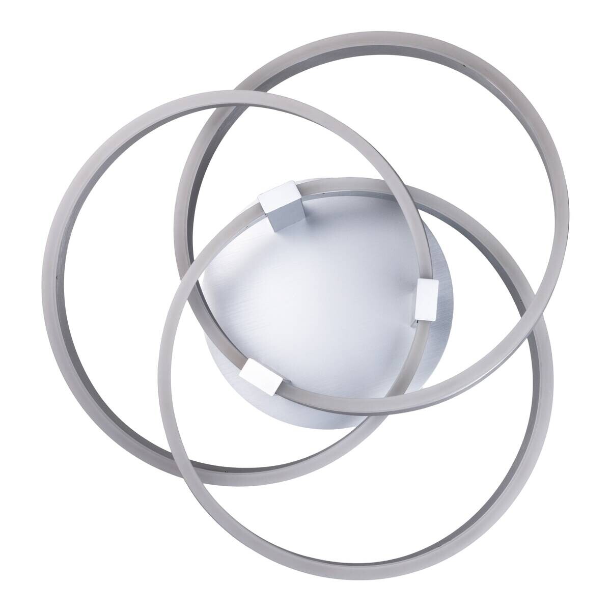 Näve Leuchten Deckenleuchte 1356260 Alu Metall Kunststoff B/H/T: ca. 58x18x58 cm null 1 Brennstellen