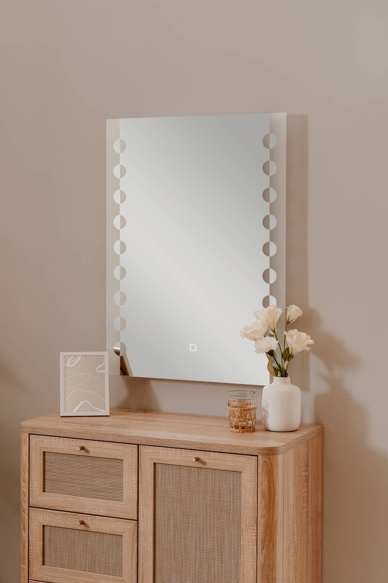 Lichtspiegel Boston B/H/T: ca. 60x80x3 cm