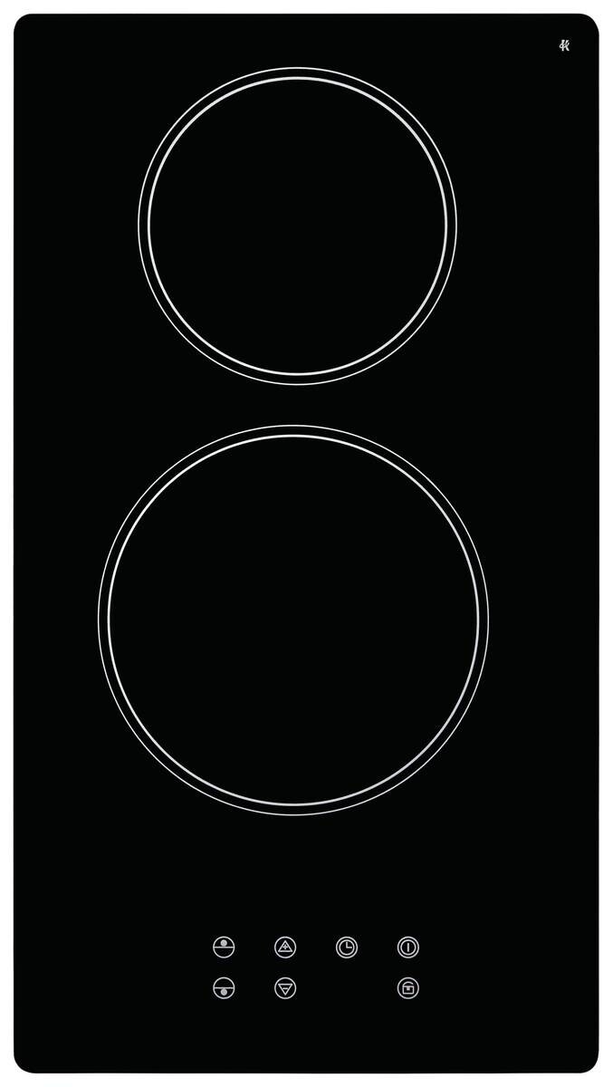 exquisit Glaskeramikkochfeld EKC300-020 schwarz B/H/T: ca. 28,8x5,6x52 cm