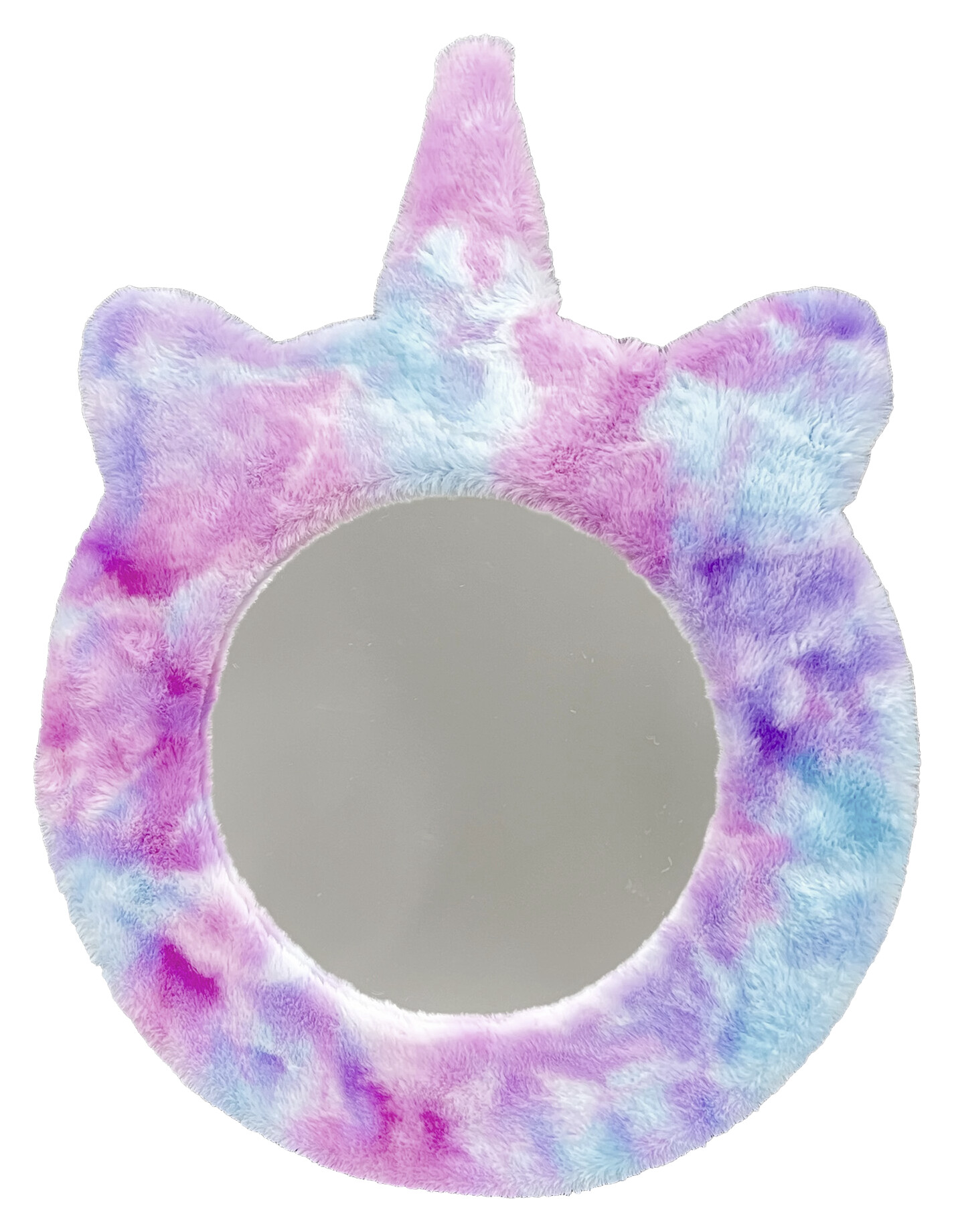 Dekorspiegel Unicorn bunt Plüsch B/H/T: ca. 31x40x2 cm