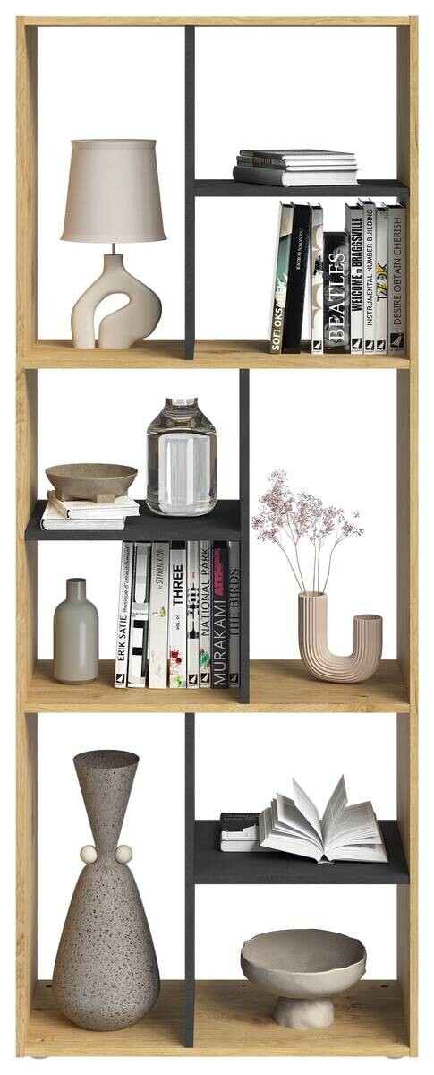 Regal Eiche Artisan Nachbildung B/H/T: ca. 186x71x33 cm