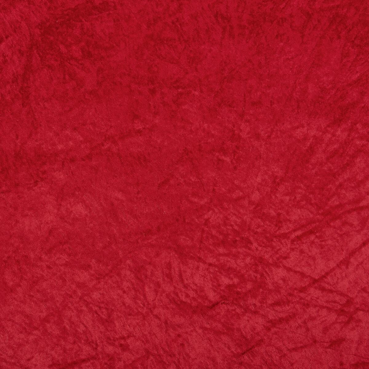 Dekostoff Pannesamt rot B: ca. 150 cm