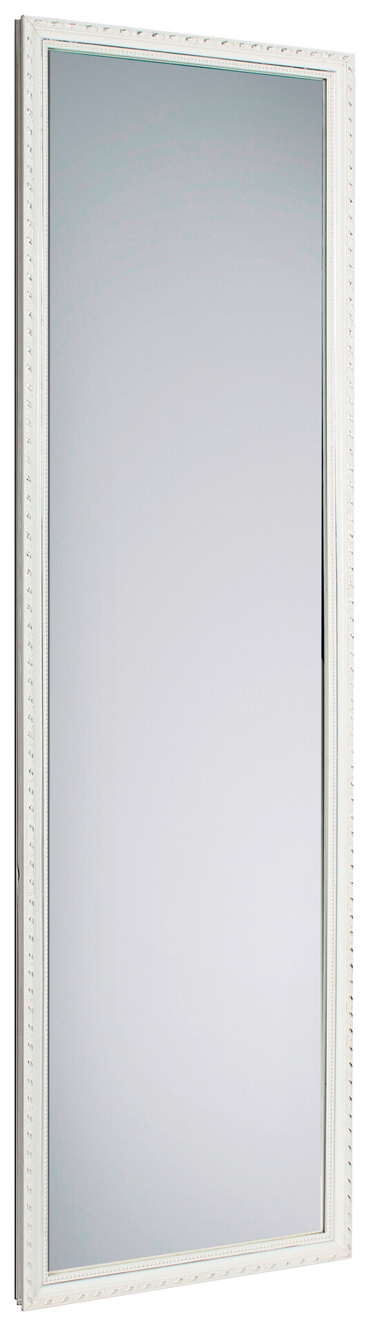 Rahmenspiegel Loreley weiß B/H: ca. 35x125 cm
