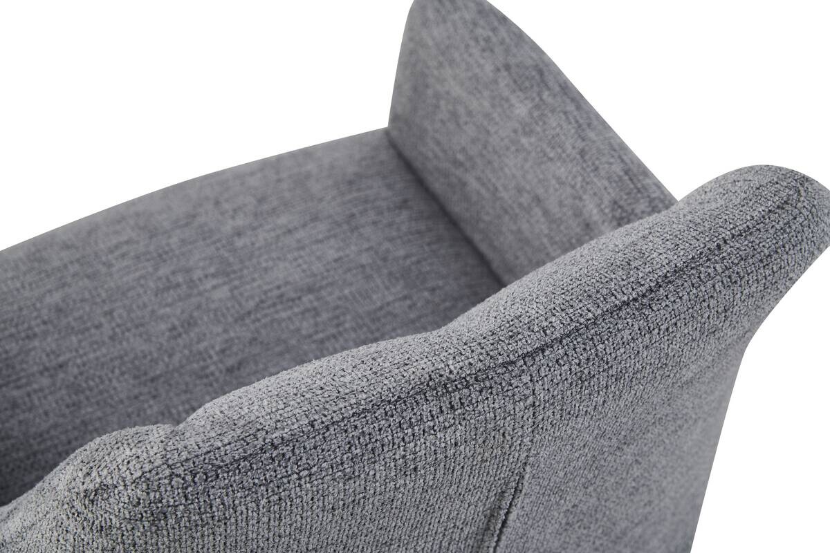 Stuhl BELLA, 2er Set anthrazit Stoff B/H/T: ca. 55x82x62 cm