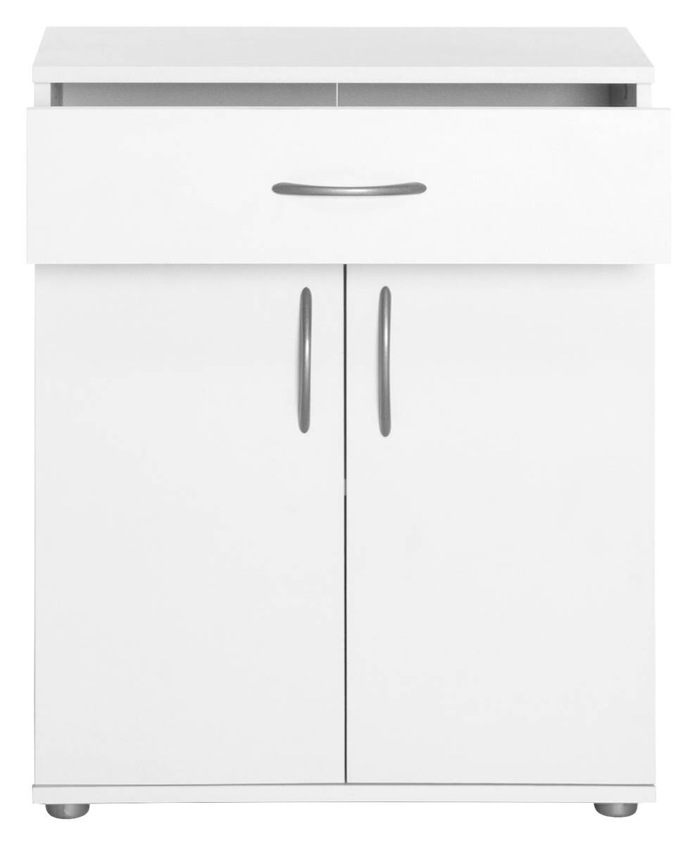 Kommode Peggy 2 weiß B/H/T: ca. 57x68,5x29 cm