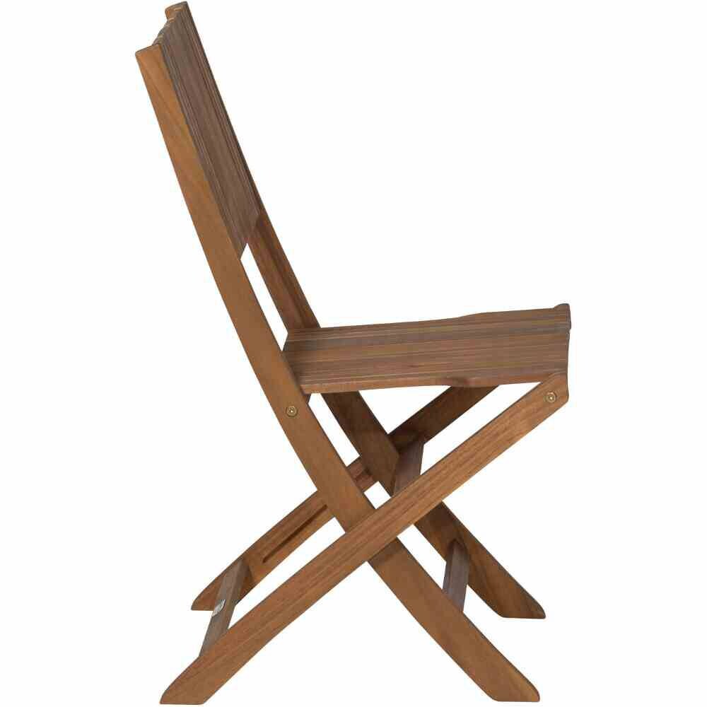 Gardamo Klappstuhl FALUN beige Akazie