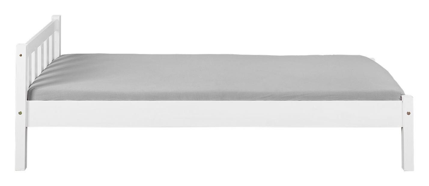 Bett Vilmar weiß Liegefläche B/L: ca. 90x200 cm