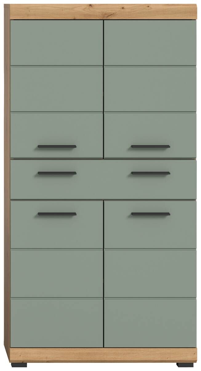 Badezimmer-Set Scout Eiche Artisan Nachbildung salbei Nachbildung B/H/T: ca. 74x141x31 cm