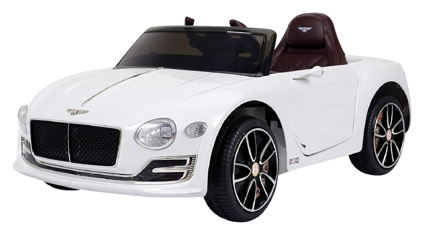 HOMCOM Kinderauto Bentley Continental weiß B/H/L: ca. 60x43x108 cm