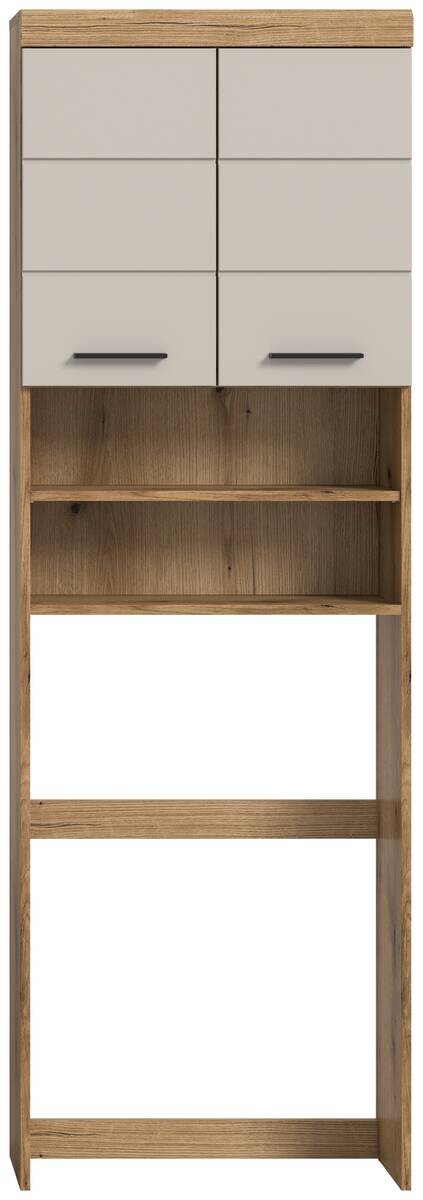 Waschmaschinenumbauschrank Scout Evoke Oak Nachbildung Kaschmirgrau Nachbildung B/H/T: ca. 63x191x24 cm