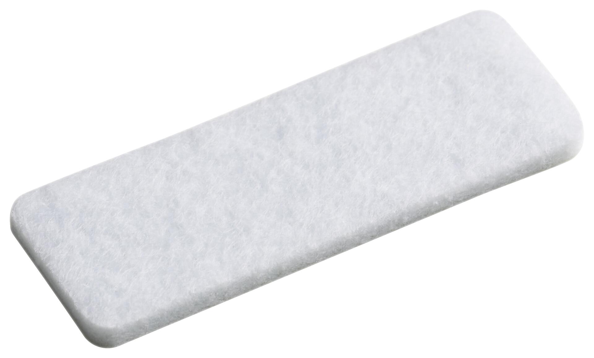 Meister Filzgleiter weiß B/L: ca. 1,6x4,4 cm 8 tlg.