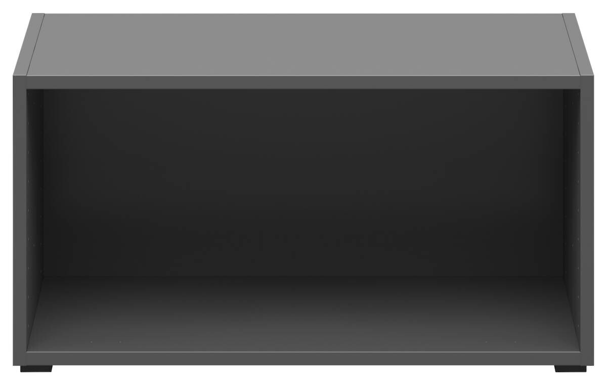 Regal System 64 anthrazit matt B/H/T: ca. 64x32x33 cm Regal System 64 anthrazit matt B/H/T: ca. 64x32x33 cm