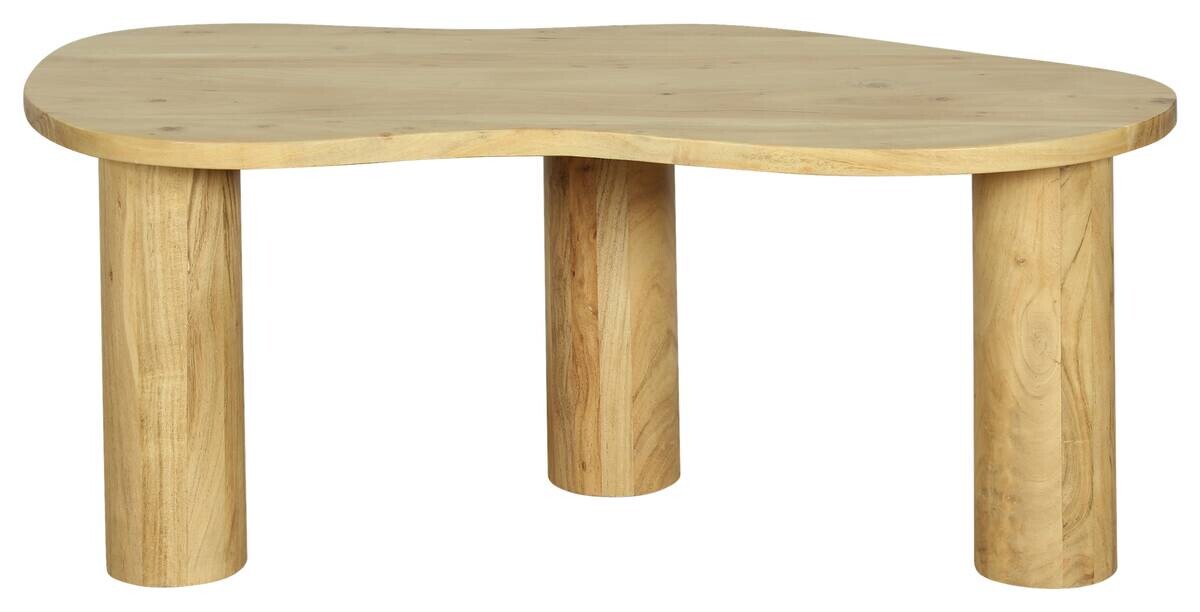 byLIVING Couchtisch ETHAN natur Akazie B/H/T: ca. 110x55x45 cm