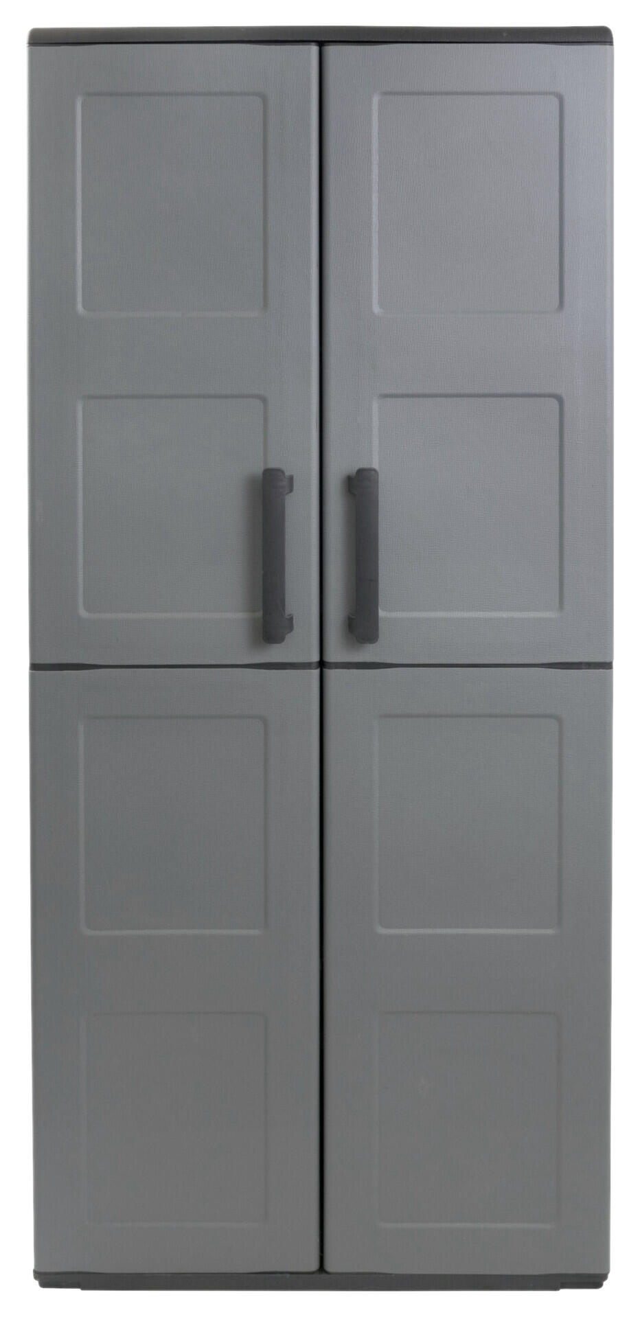 ArtPlast Kunststoffschrank Free hoch grau Kunststoff B/H/T: ca. 68x163x37 cm