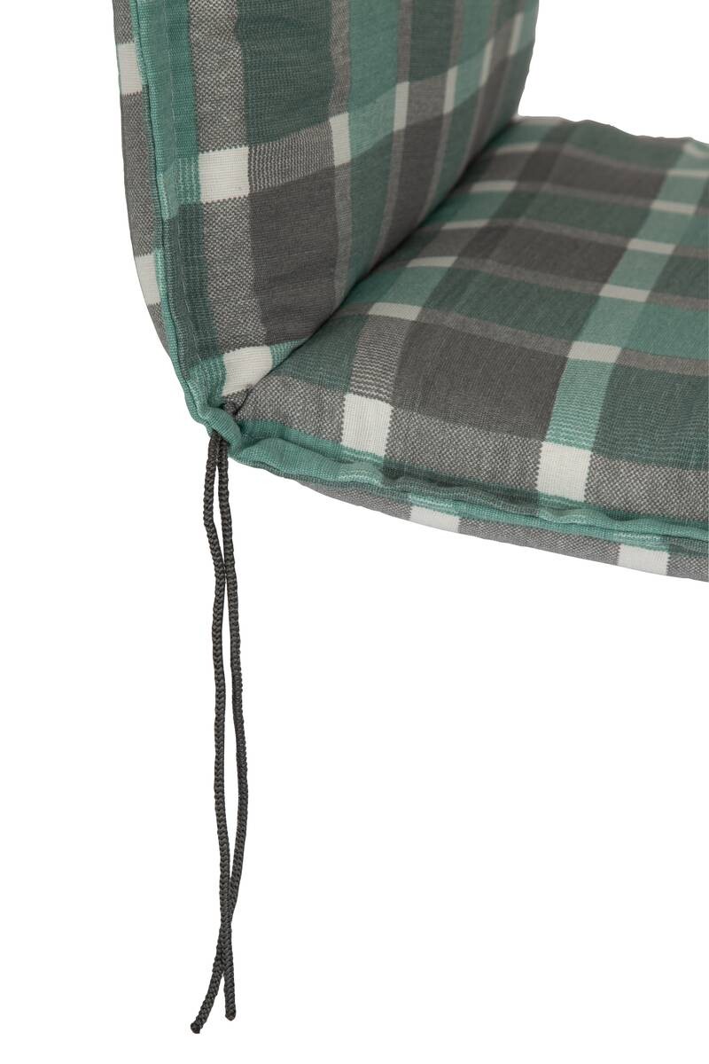 Beo Saumauflage für Hochlehner Büsum türkis Polyester-Mischgewebe B/H/L: ca. 50x12x118 cm 2er Set