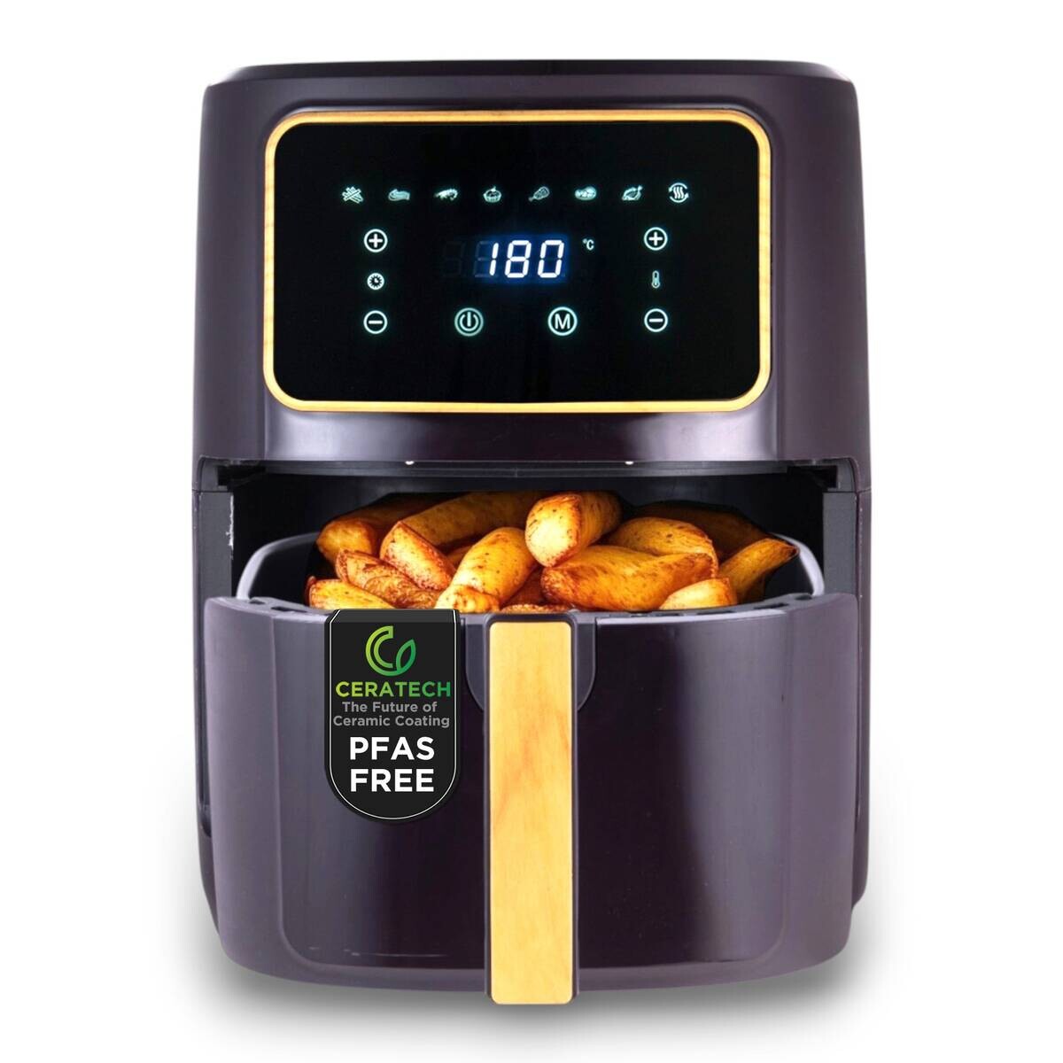 BERGNER Heißluftfritteuse BG-51186-GY