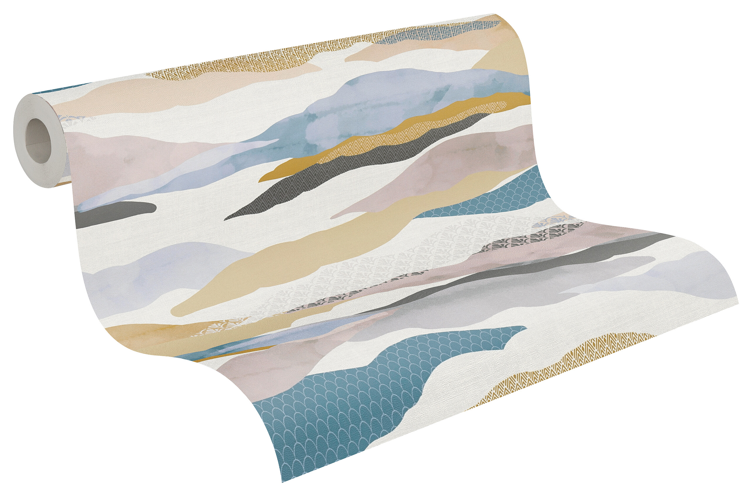 A.S.Creation Vliestapete rosa beige B/H/D: ca. 53x1005x8 cm