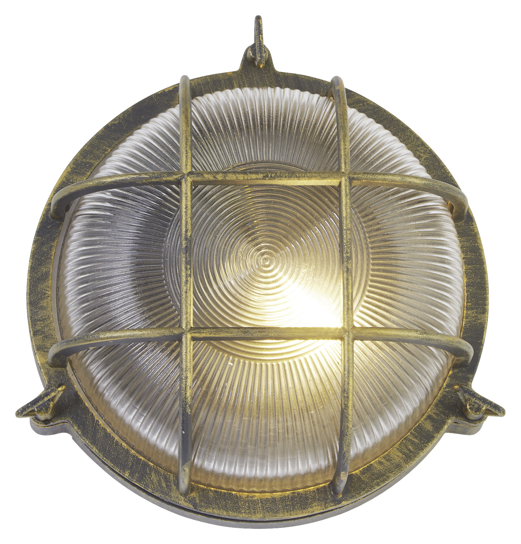 Searchlight Außenleuchte schwarz transparent Stahl Glas B/H/T: ca. 11x26,5x11 cm E27 1 Brennstellen