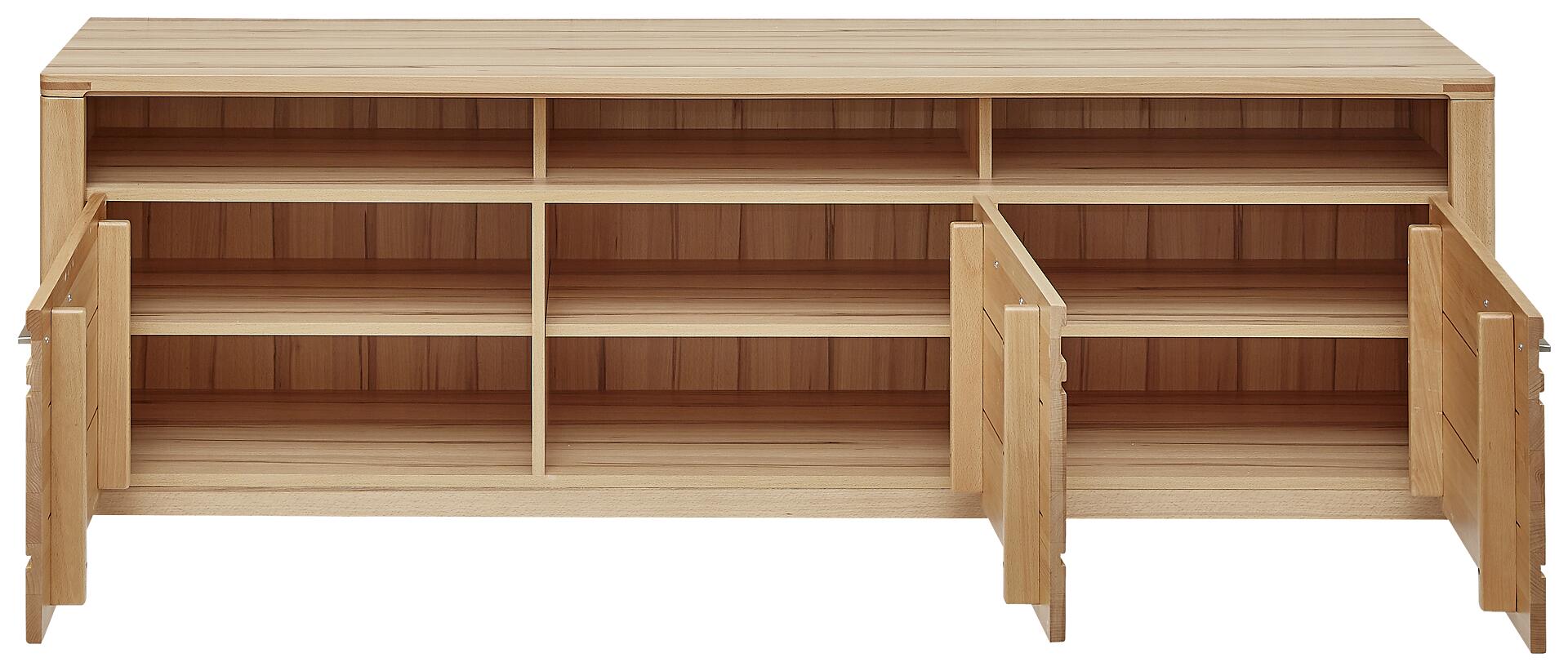 TV-Lowboard Nature One buche Nachbildung B/H/T: ca. 190x58x45 cm