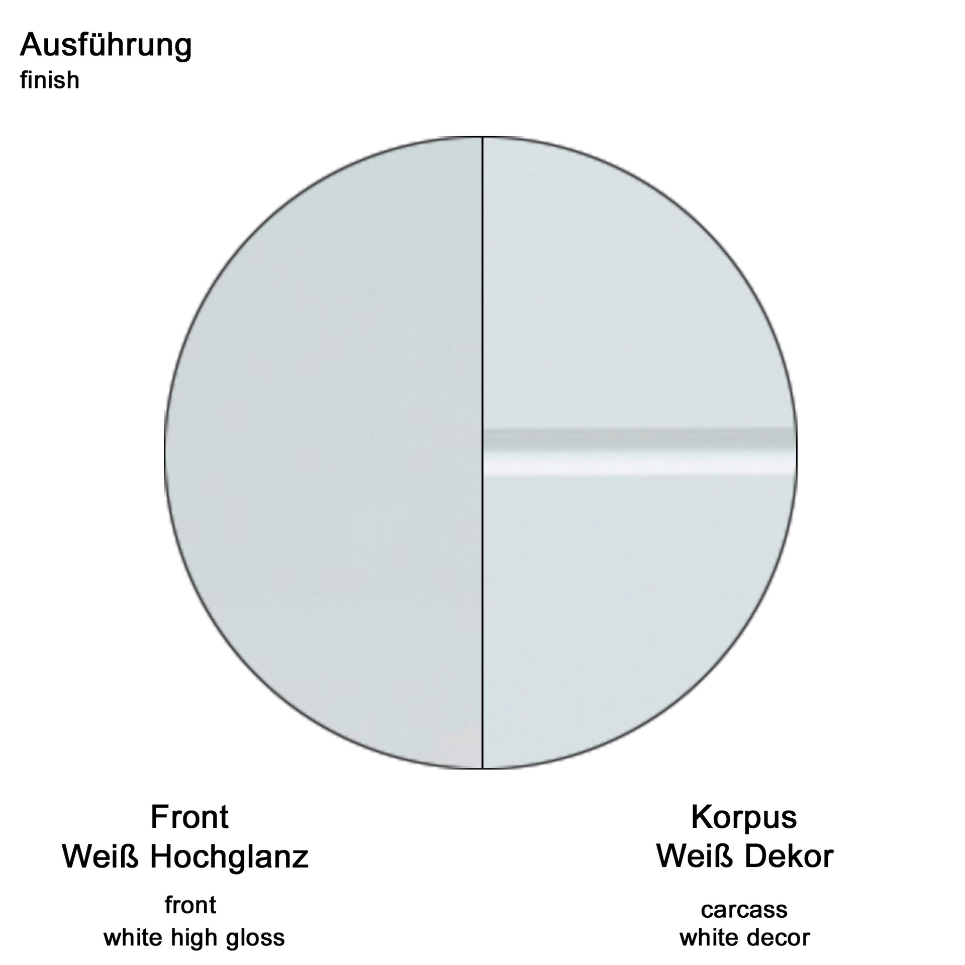 Sitzbank Amanda weiß Hochglanz B/H/T: ca. 91x42x38 cm