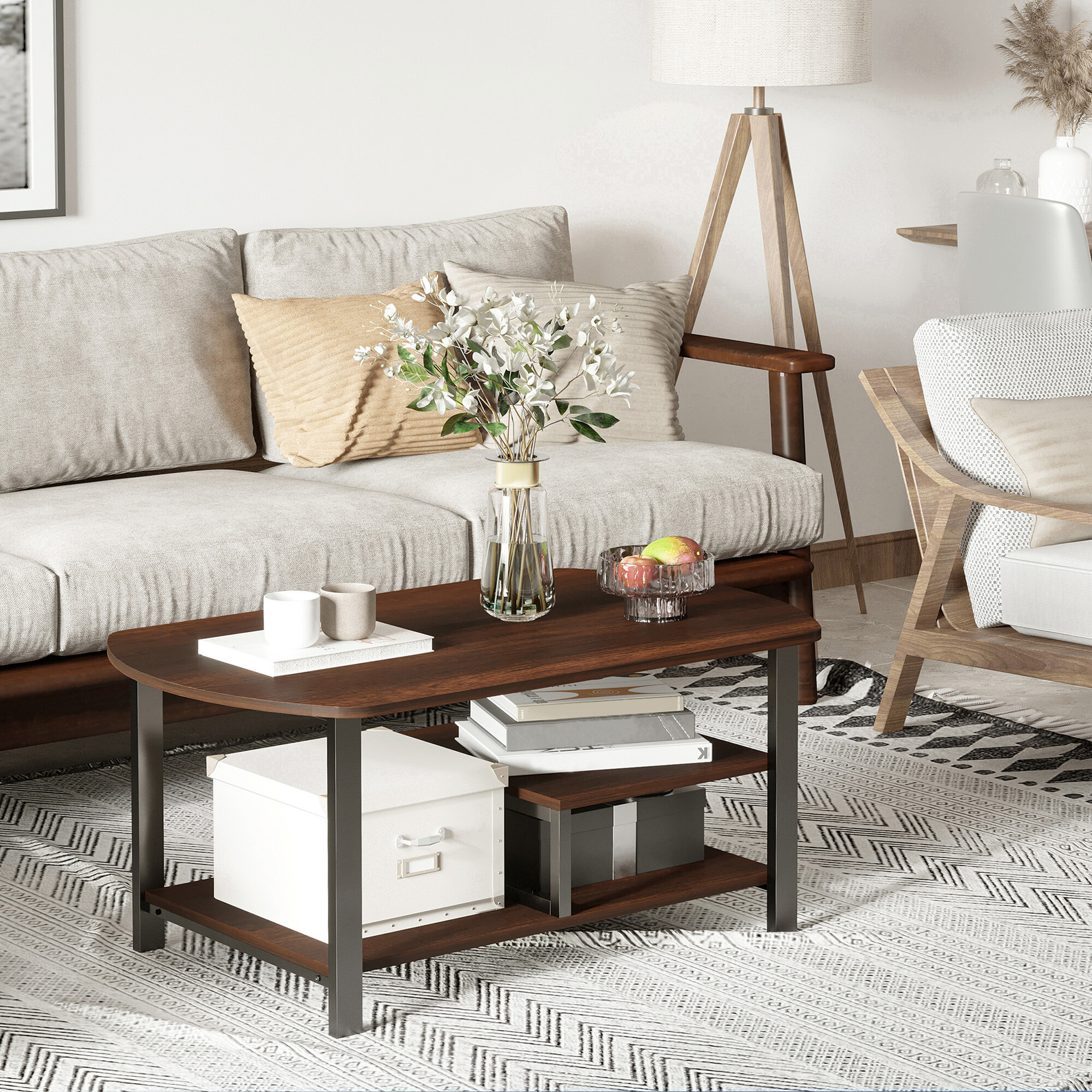 HOMCOM Couchtisch 833-952