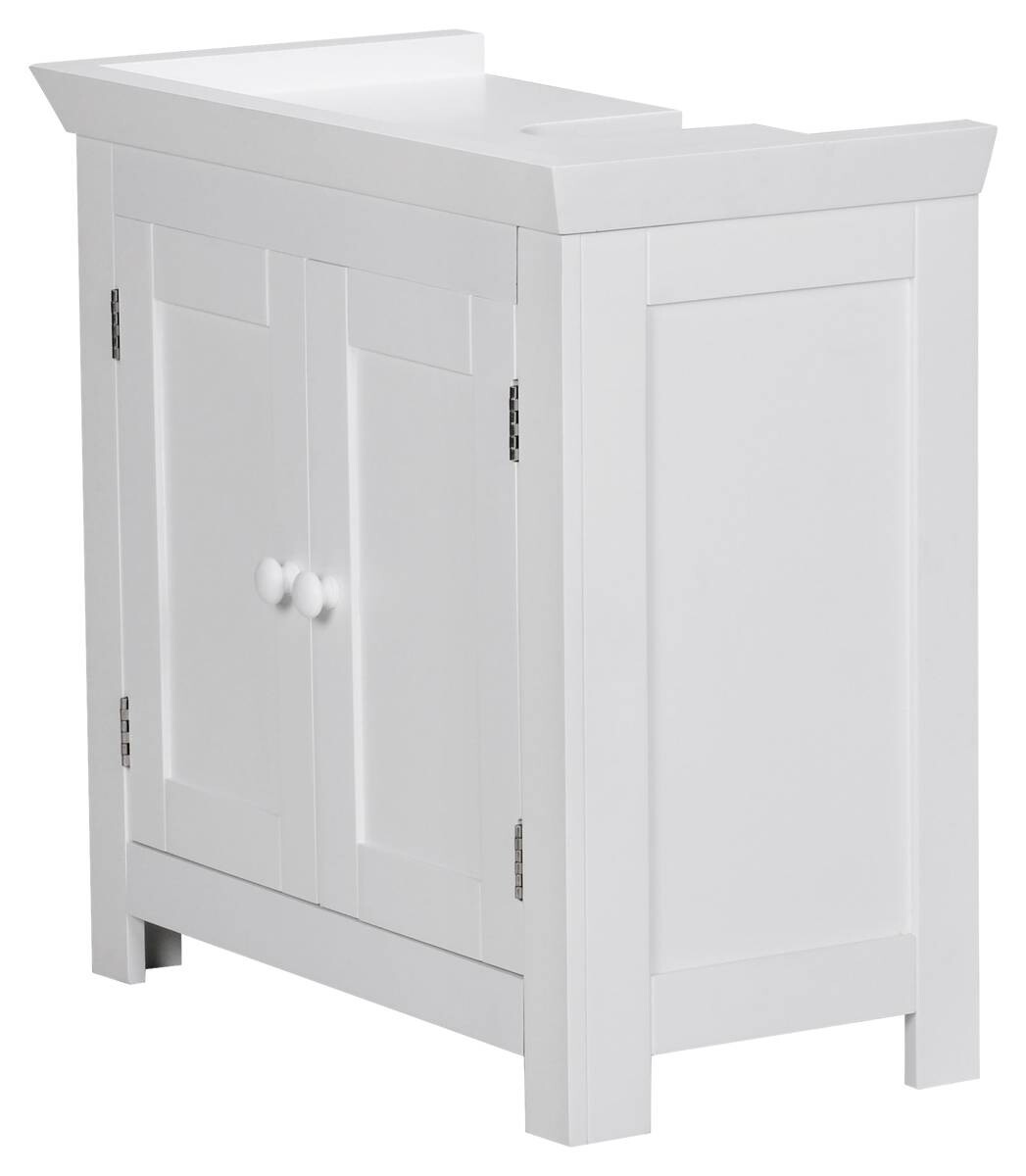 Waschbeckenunterschrank weiß B/H/T: ca. 30x56x57 cm