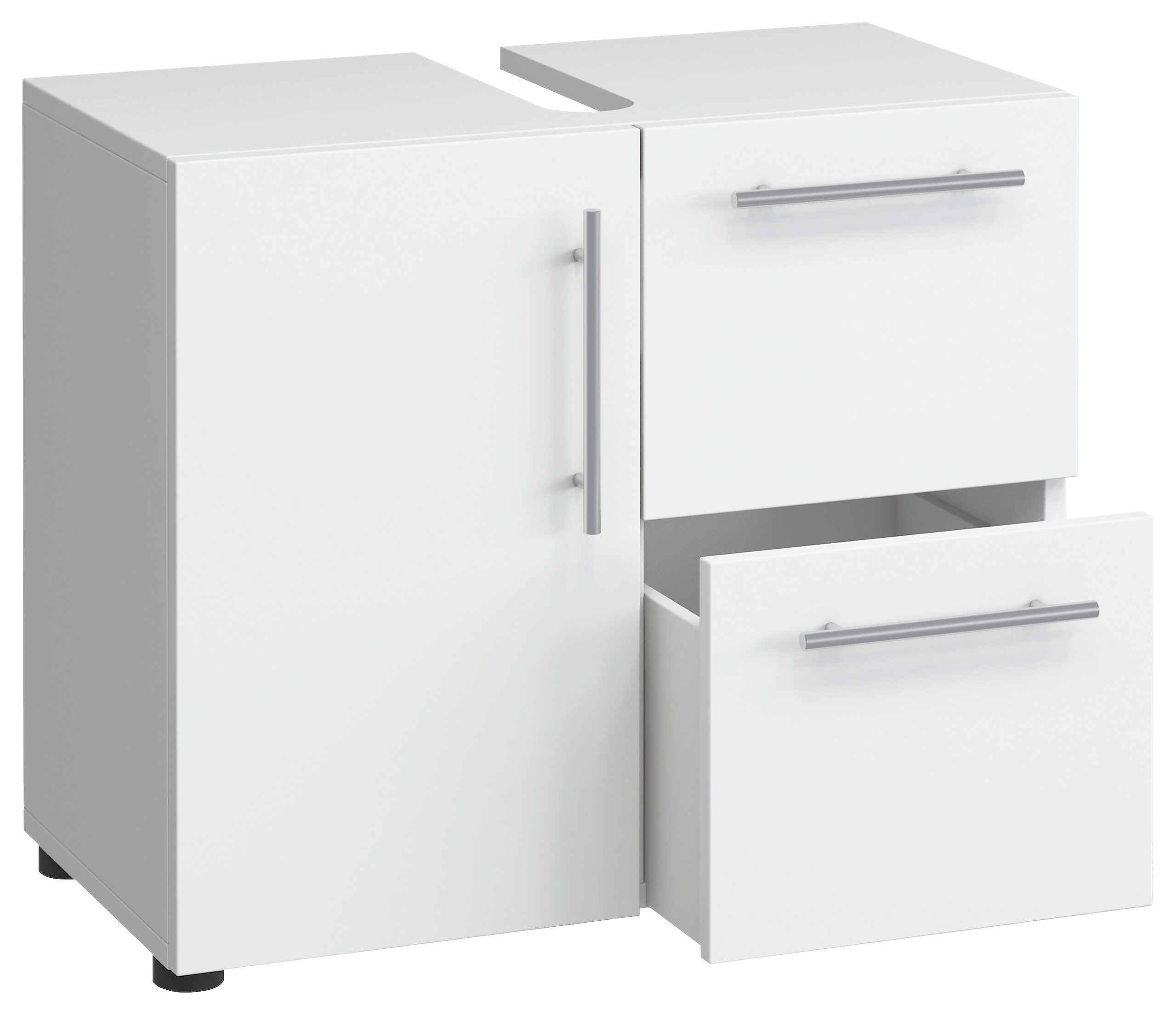 Badunterschrank Flandu weiß B/H/T: ca. 60x51x30 cm