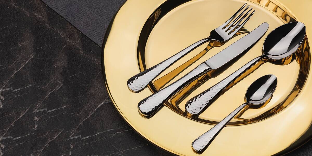 BERGNER Besteckset EIFFEL silber Edelstahl 24 tlg.