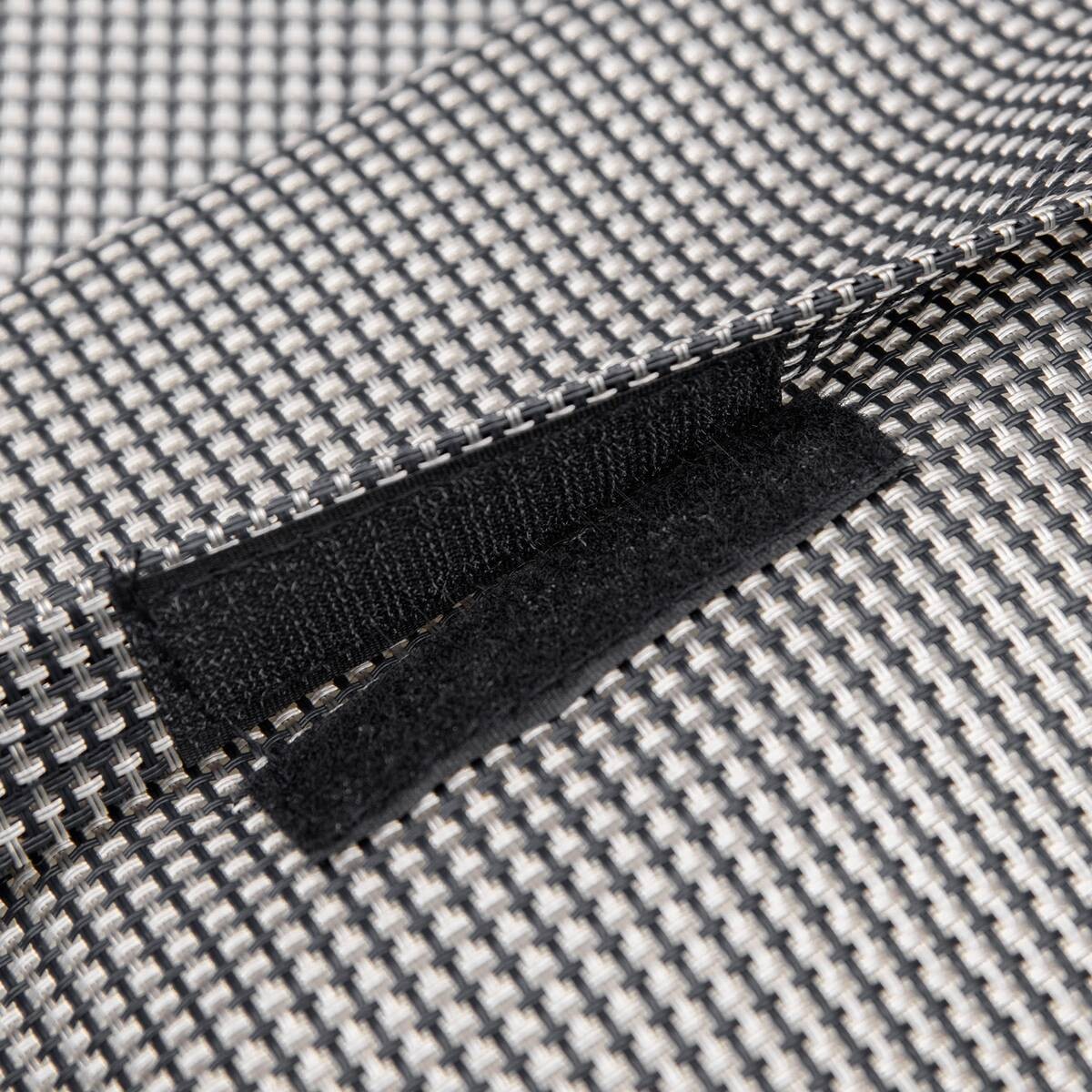 Outsunny Sonnenliege grau Mesh B/H/L: ca. 65x111x70 cm