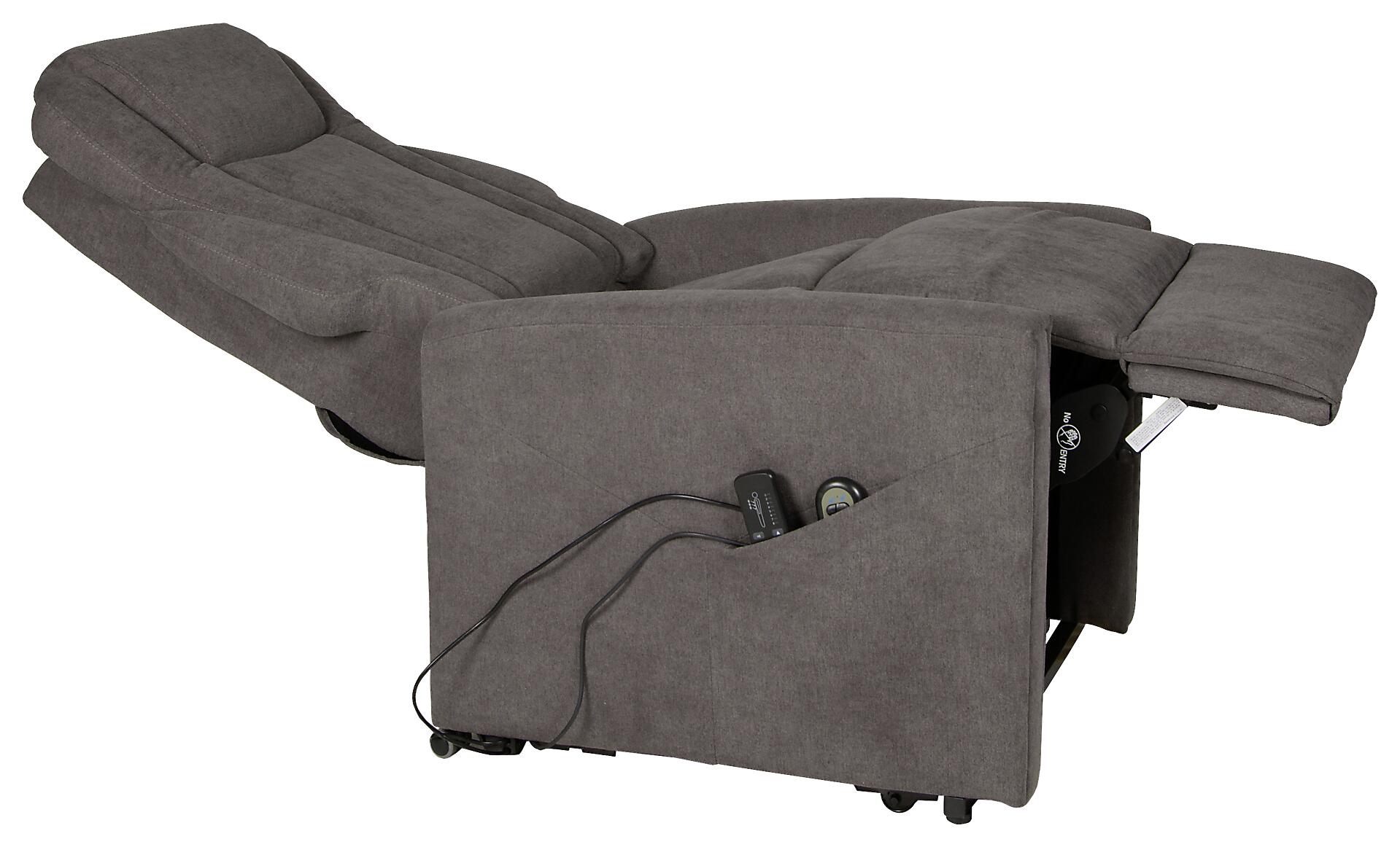 TV-Sessel Abee dunkelgrau B/H/T: ca. 76x88x91 cm