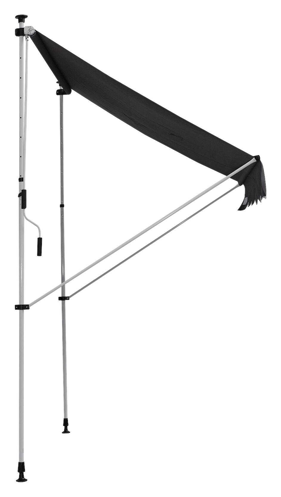 Outsunny Klemm-Markise grau B/L: ca. 200x150 cm