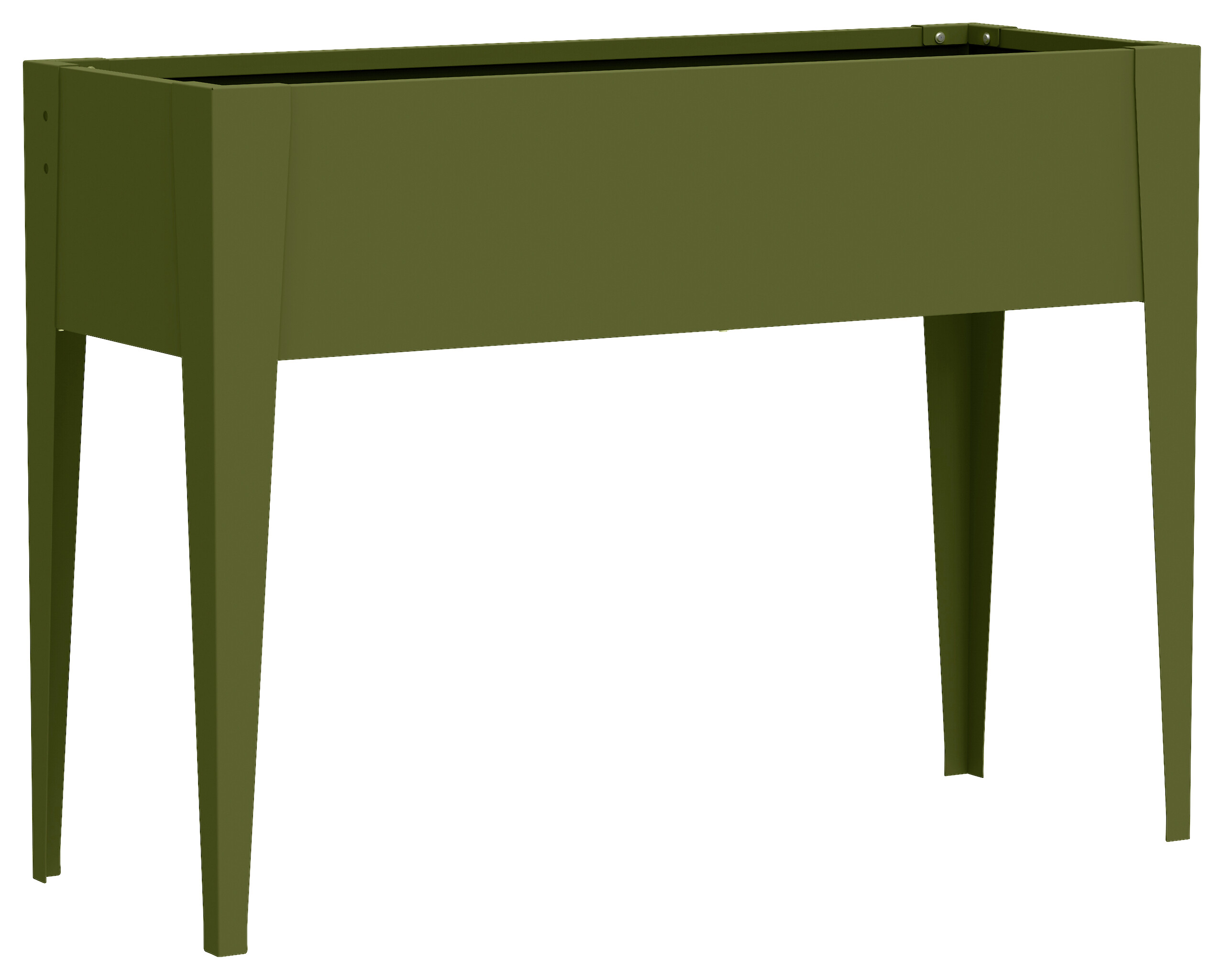 Westmann Hochbeet Vedura olive Stahl B/H/L: ca. 100x80x30 cm